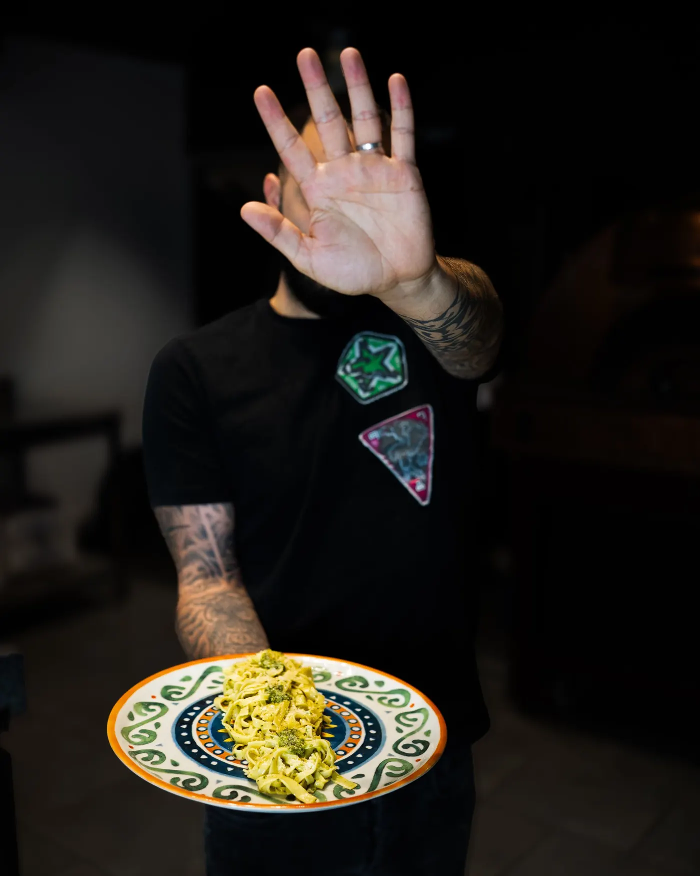 Shooting culinaire Da Luna — équipe pizzaïolo en action