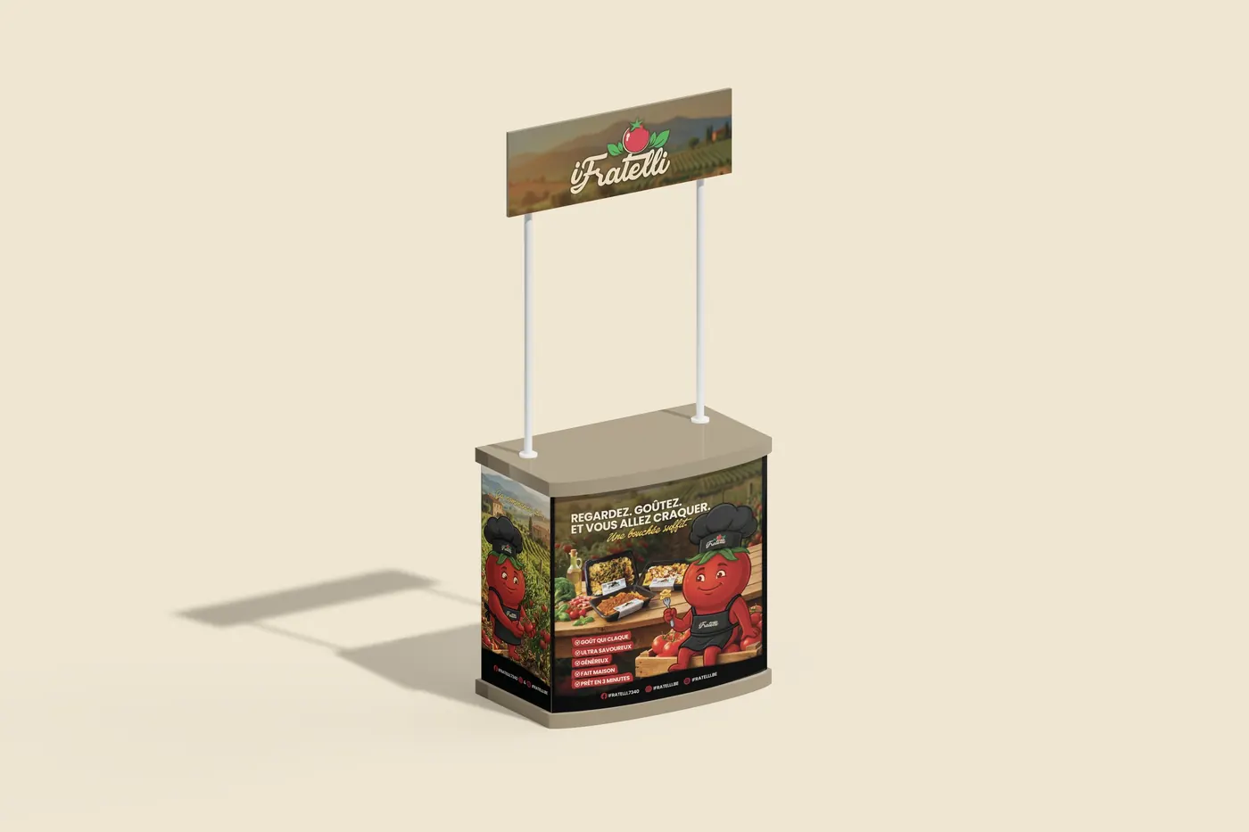 Stand modulaire I Fratelli — salon Horeca