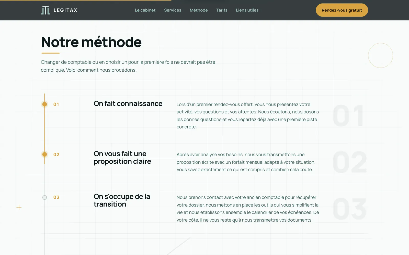 Legitax : Services en accordéon éditorial