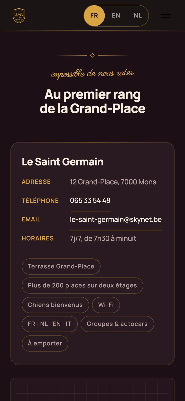 Saint Germain sur mobile