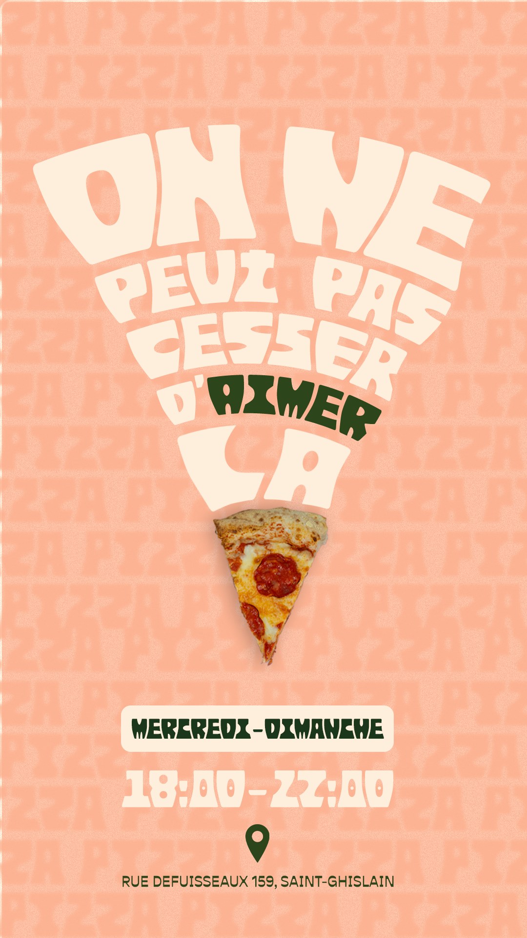 Story Instagram Da Luna — recommandation pizza signature