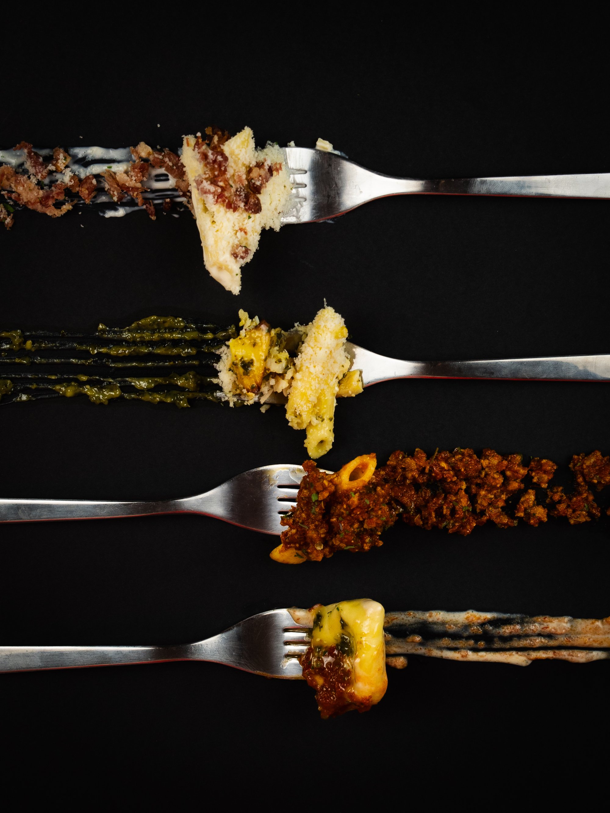 Shooting culinaire I Fratelli — dressage assiette pasta